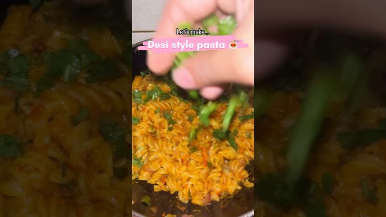 Let’s make desi style pasta 🍝 #foodie #pastarecipe #pastalover #desistylepasta🍝