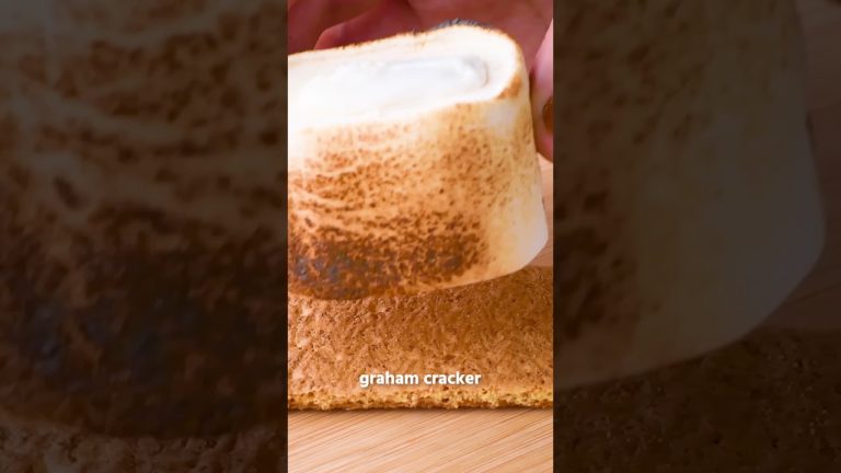 S’mores, but make them stuffed with extra gooey goodness! 🍫🔥