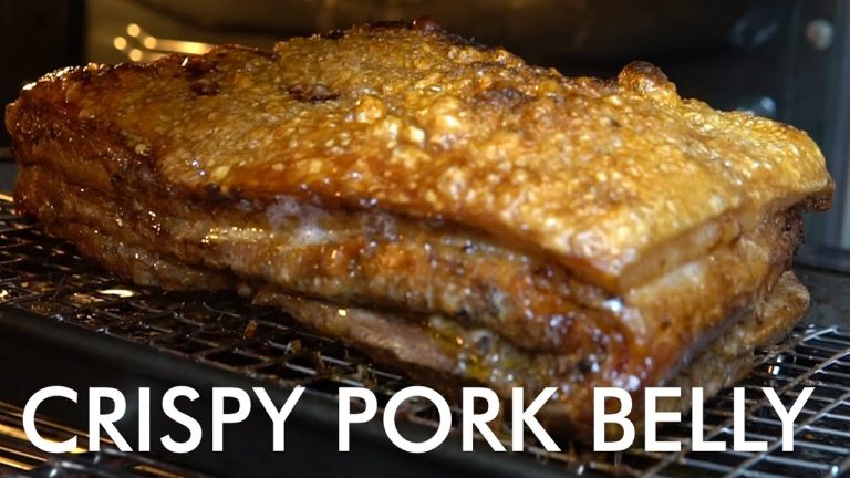 Crispy Pork Belly Recipe – Oven Roasted | Simple & Quick Recipe