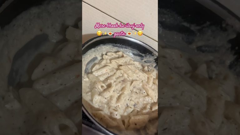 Mere bhook ka ilaaj only pasta 🍝 #foodie #pastarecipe #pastalover #cookingvideo #shorts #youtube
