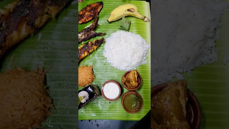 100% Homemade Seafood Feast😋 ur favourite item?🤔 Nonveg Andhra Meals, Lunch Thali, South Indian Food