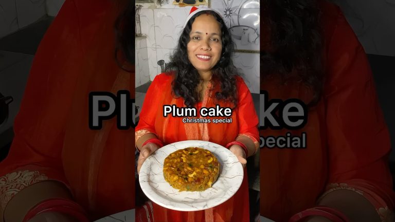 Plum Cake(Christmas Special)..🥰 #shorts #asmr #food #cooking #healthyfood #shortvideo