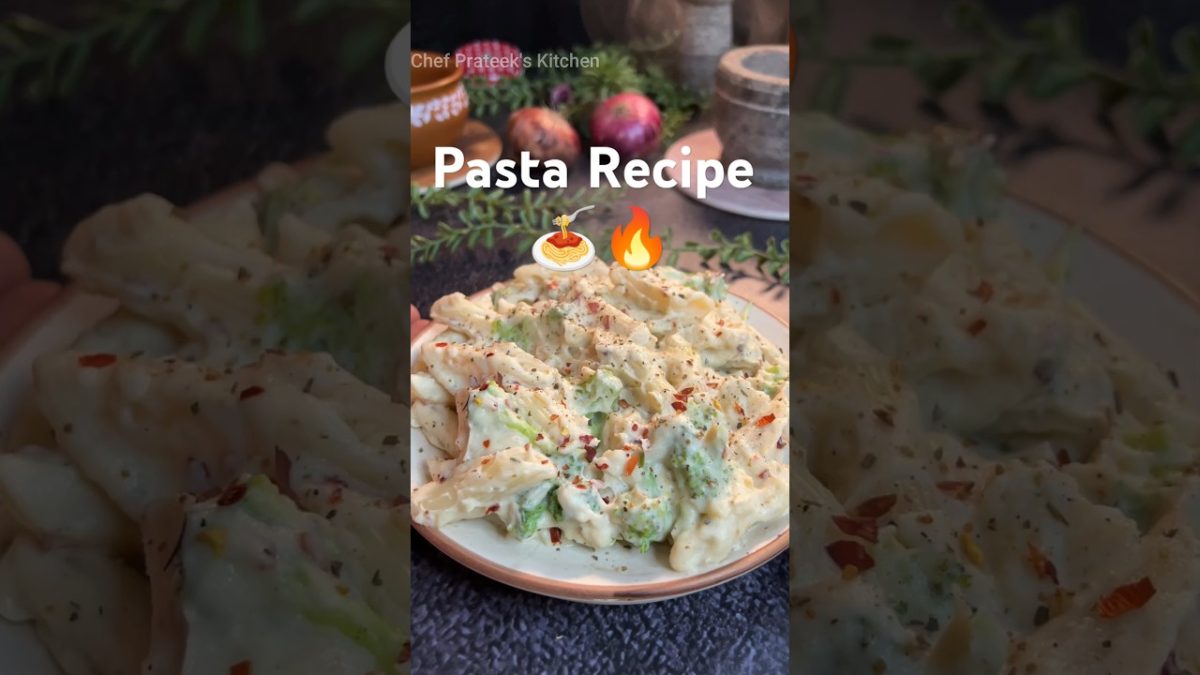 Healthy PASTA 🍝💜 #pasta #pastarecipe #pastalover #whitesaucepasta #pastarecipes #pastapasta #snack