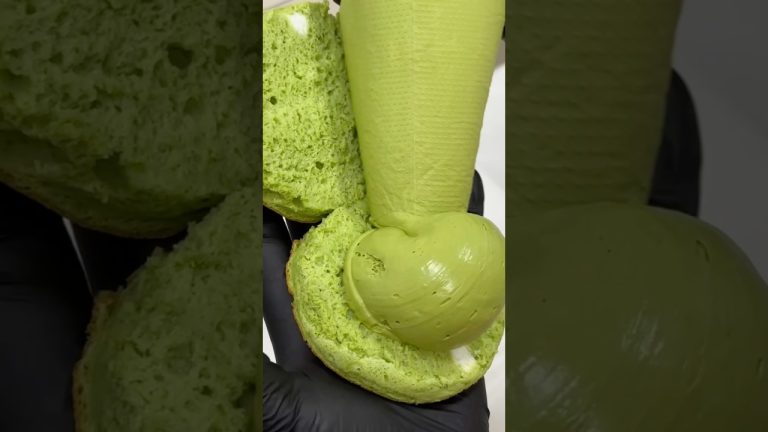 Pistachio Souffle Pancake🥰🥰 #dessert #food #sweet