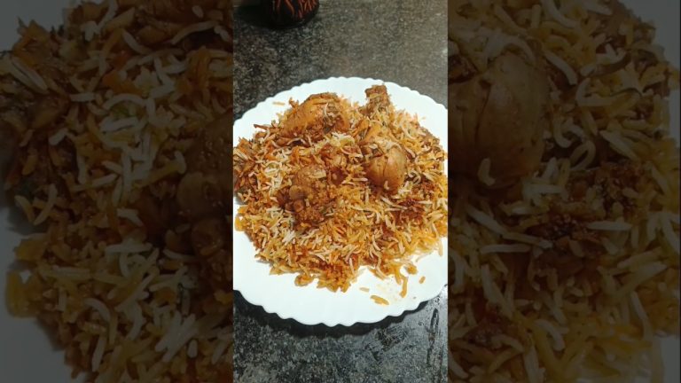 Chicken Dum Biryani #haidrabadichickenbiryani#shorts #rihanamalikrecipes #youtubeshorts #