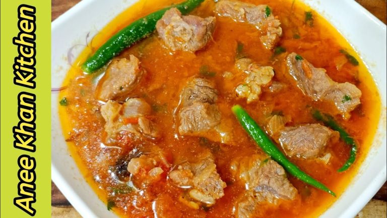 Beef Shorba Recipe By Anee Khan – Easy Beef Curry Recipe – Beef Ka Salan – Beef Recipe – Beef Fry