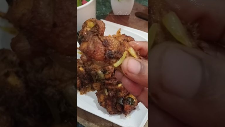 🍗🤩திருவனந்தபுரம் சிக்கன்🐓👌 | Trivandrum Chicken Fry Recipe n Tamil #shorts #cooking
