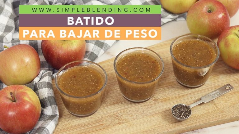 EL MEJOR BATIDO CASERO PARA QUEMAR GRASA | Esta receta de smoothie te ayudará a adelgazar seguro