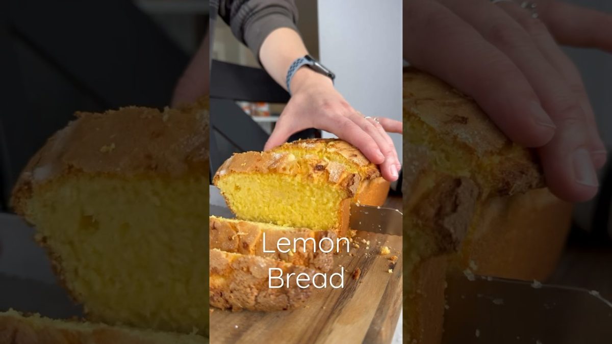 Homemade Lemon Bread Recipe – Recipe link in comments!