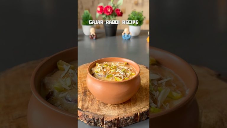 Trending recipe of Gajar Rabdi #shorts #dessert #recipe #rabdi #cooking