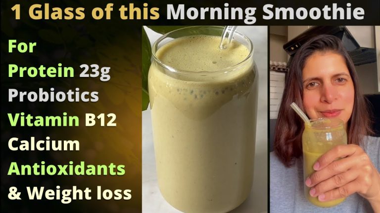 High Protein Breakfast Smoothie | Rich in Vitamin B12 | Probiotics & Calcium | Weight Loss | Hindi
