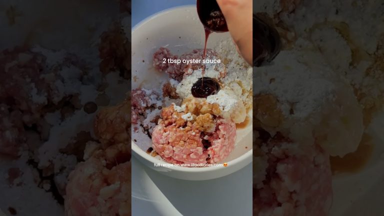 Filipino Pork Siomai Recipe 🥟😋🥢