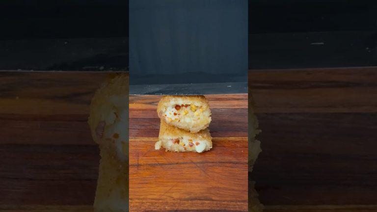 Cheesy Bread Roll ASMR Style   #asmr #ytshorts