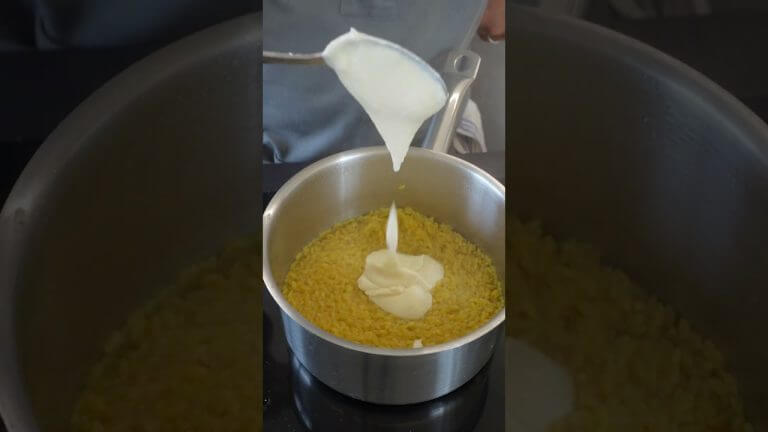 PASTINA WITH CHEESE FONDUE🧀✨Cheesy, creamy perfection!