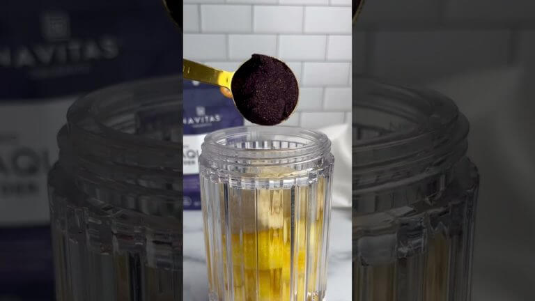 Purple Power Smoothie Recipe #shorts