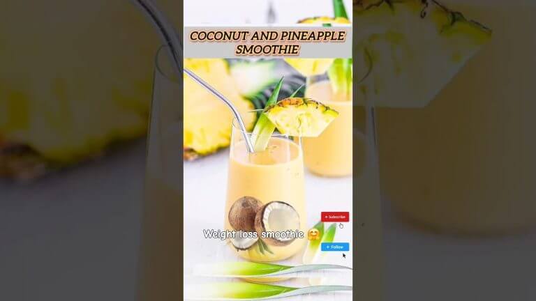 I Tried A Weightloss Coconut Pineapple Smoothie @Chatoriss