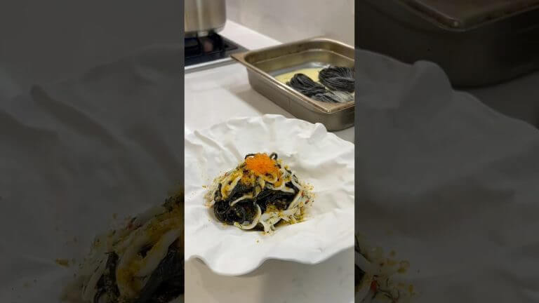 ‘Squid Ink Pasta’ inspired by #tipo_00