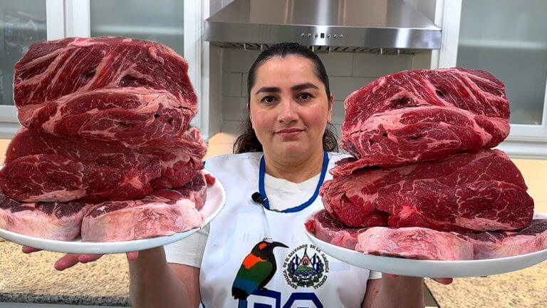 😋 Esto es un BANQUETE – Riquisima barbacoa de res