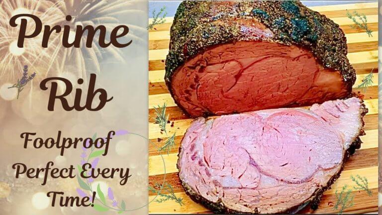 How To Cook The Perfect Prime Rib | Foolproof Reverse Sear Method