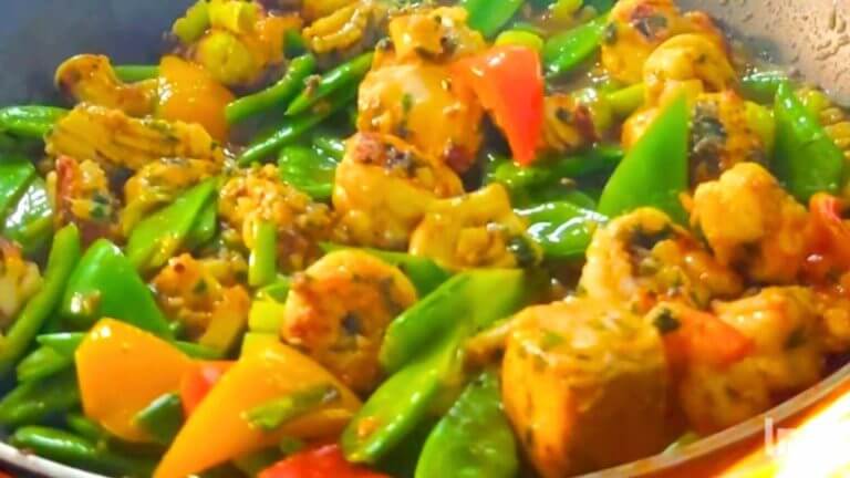 Mixed Stir Fry Seafood Recipe🍤🔪😀!Easy Stir Fry Recipe!सिफुड बनाउने तरिका