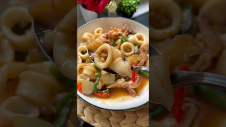 Cumi saus tiram #menurumahan #masakansederhana #menusimpel #masakansederhana