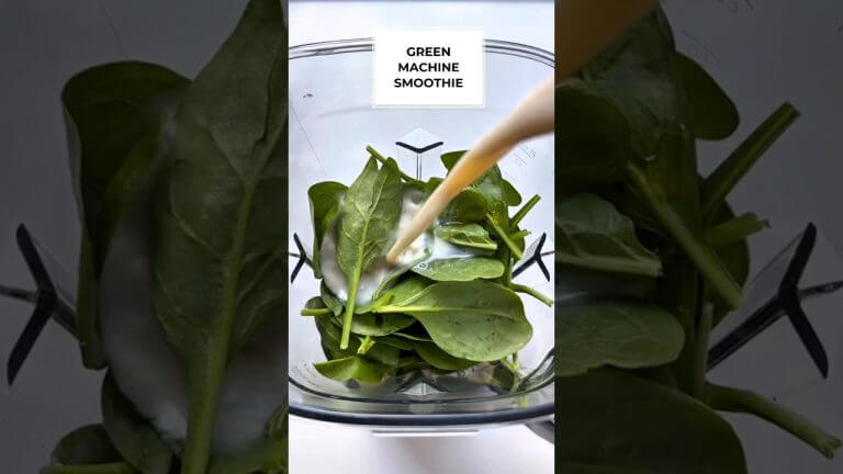 Green Smoothie Recipes: Best Green Detox Smoothie Recipe For Weight Loss #short