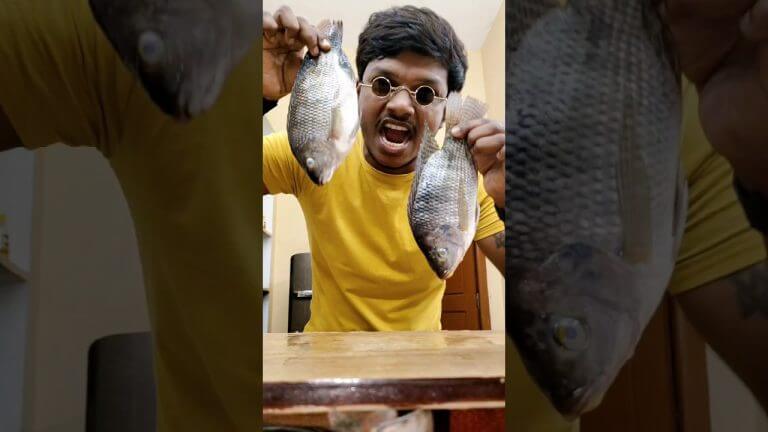 River Fish fry 😋😋#shorts #venkyanjuvlogs #ytshorts #viralshorts #trending #fishfry