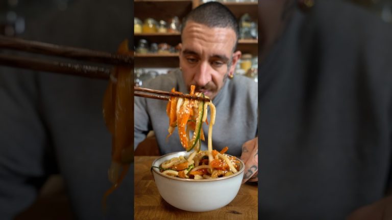 Chinese rice noodles 🍜 #shorts