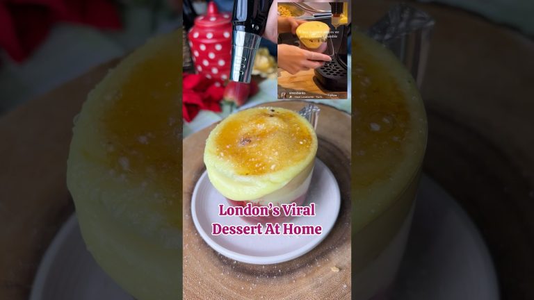 London’s Viral Dessert Humble Crumble made at Home ♥️