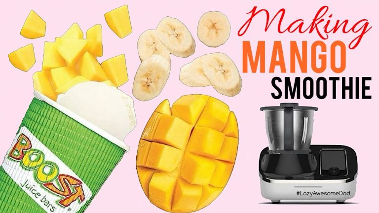 Boost Juice Mango Magic SMOOTHIE recipe – TOKIT OMNI COOK – THERMOMIX TM6 NINJA alternative blender
