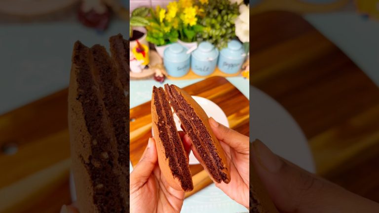 Trending recipe of chocolate pancakes #shorts #dessert #pancake #chocolate