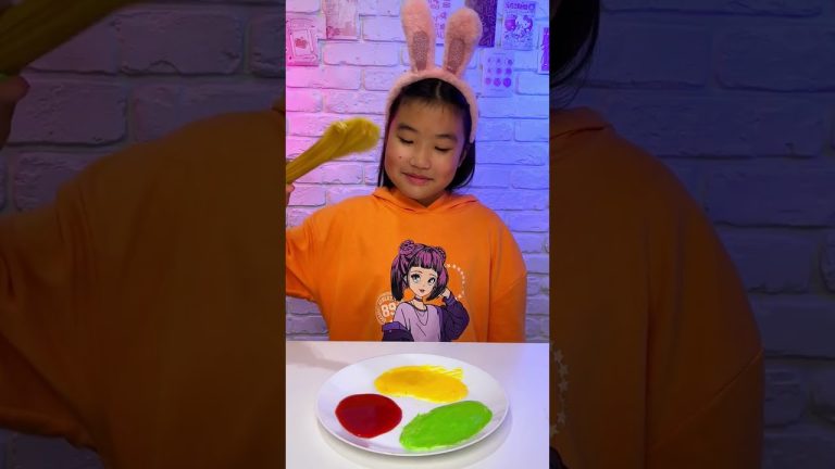 Spaghetti Painting Fun: Learn Colors! 🎨🍝🌈