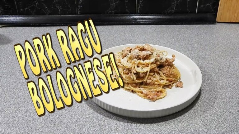 Pork Ragu Bolognese – Cook with K.P SE26 EP20