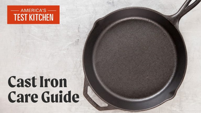 How to Clean and Season a Cast-Iron Pan | America’s Test Kitchen (S24 E21)