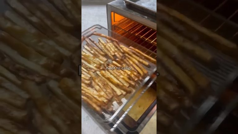 The Secret to Perfectly Crispy French Fries at Home 🍟🔥 (Air Fryer Hack) #fastfood #shorts #cooking