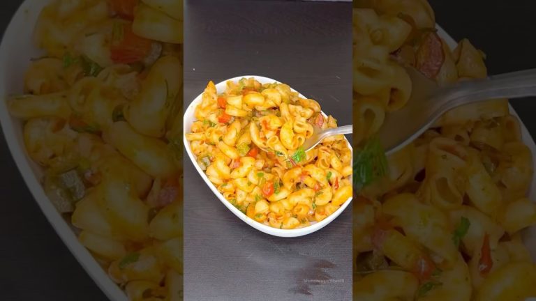 Simple Macroni |ASMR Cooking|….#asmrfood #youtubeshorts #trending