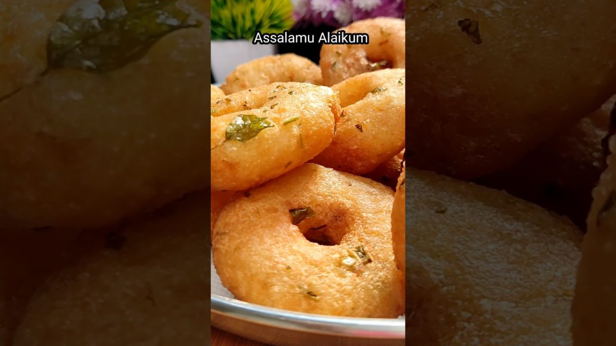 Allahu Akbar ❤ #shortvideo #food #hadis #cooking #breakfast#sooji #meduvada#recipe #pakeezahkitchen