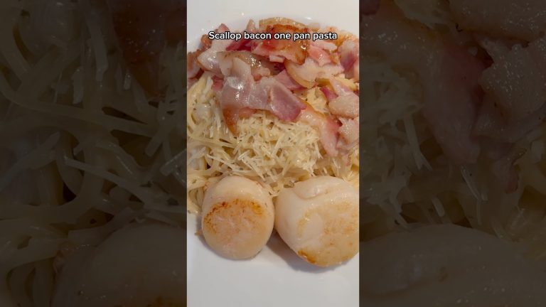크리미 원팬 해산물 파스타 | 쉽고 맛있는 저녁 레시피! Creamy One-Pan Seafood Pasta | Easy recipe #shorts #foodie #dinner