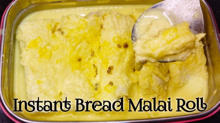 10 Minutes Dessert Recipe|| Instant Malai Bread Roll| Bread Roll Recipe
