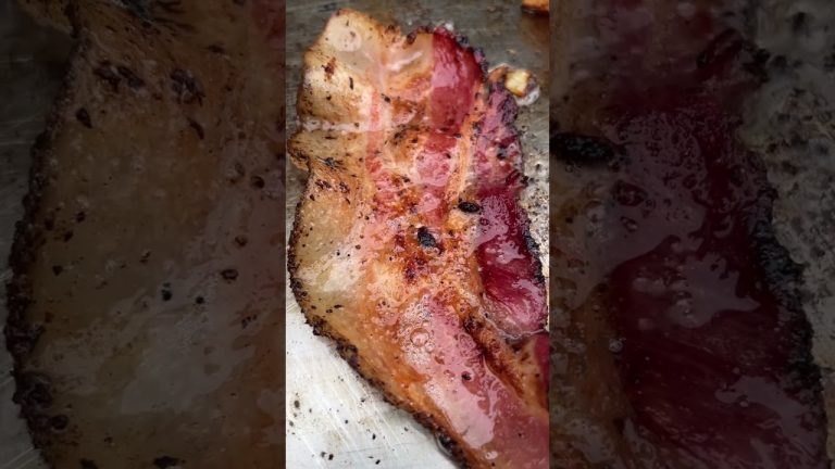 Wagyu & Bacon Burger to close out 2024. #burger #wagyu #bacon #griddle #burgermaster