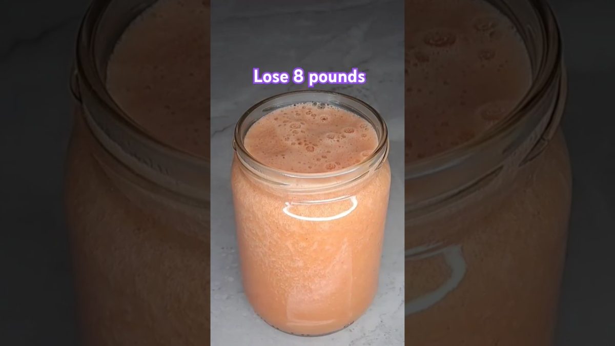 How to make the pineapple smoothie that helped me lose 8 pounds #shorts #smoothierecipes