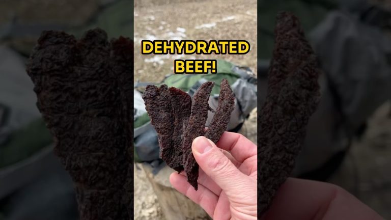 💥Making Dehydrated Beef💥