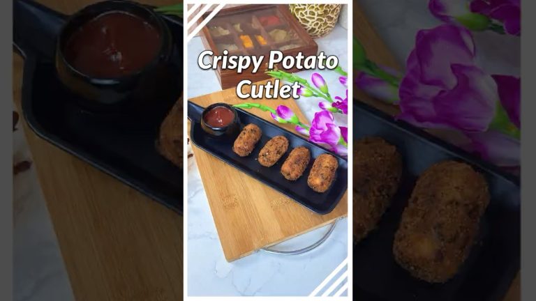 Trending Bread Cutlet Recipe #potato #cutlet #cooking #shorts