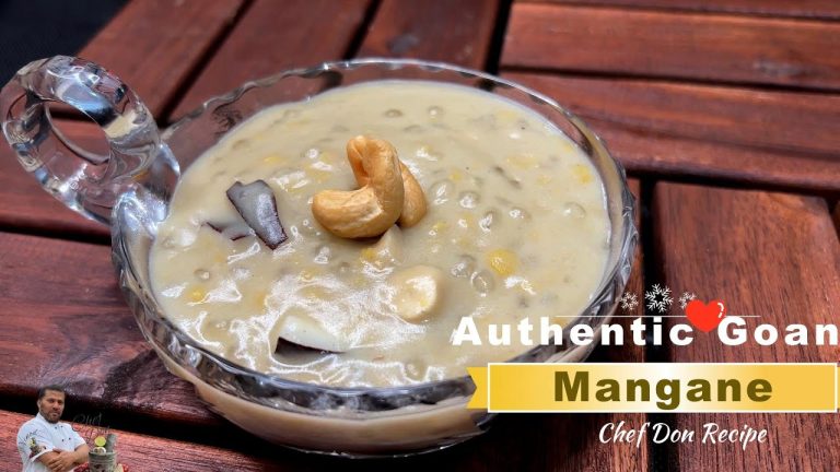 Mangane: Goan Festival Dessert | Chef Don's Authentic Recipe in Konkani
