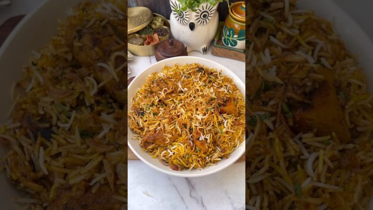 Simple Chicken Pulao Recipe | Pulao Recipe #chikenrecipe #shorts #shortfeed