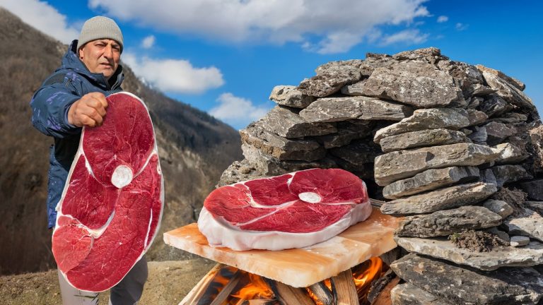 Cooking Tier 1 Prime Steak on a Salt Rock