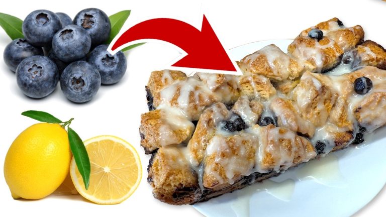 3 Easy Canned Biscuit Recipes – AMAZING Lemon Blueberry Monkey Bread Recipe & More!