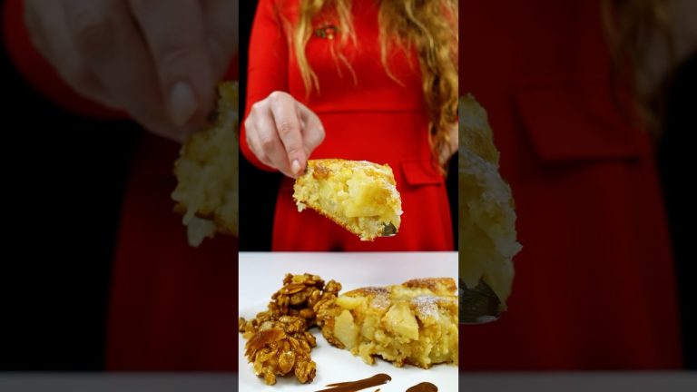 ❤️ Pear Apple Cake ASMR #shorts