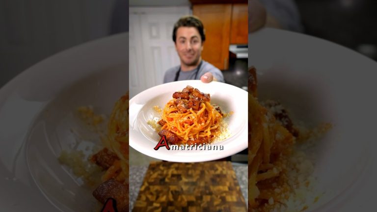 A is for Amatriciana