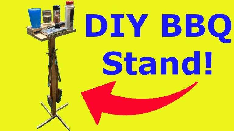 You Won't Believe How EASY it is to Build a BBQ Stand from Scratch!